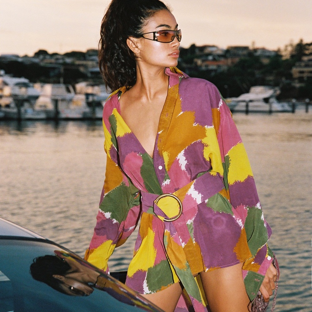 Bamba Swim Titan Shirt Dress SOLD OUT. S/M